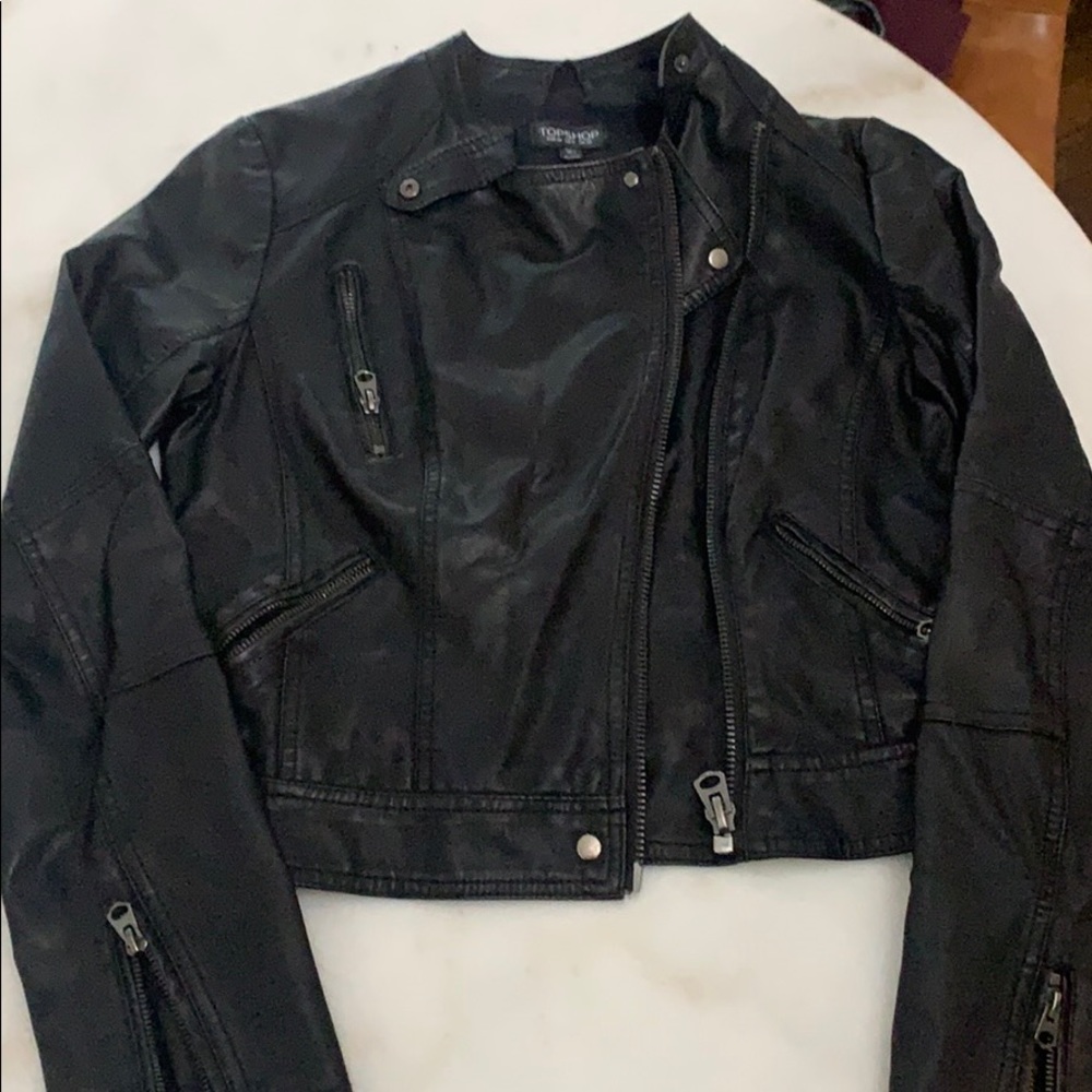 Topshop like new! Size us 6 black jacket